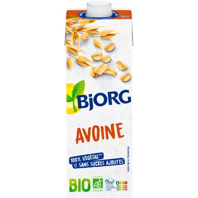 Bio Lait d'avoine calcium 1l