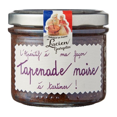 Tapenade olive noire tartiner 100g