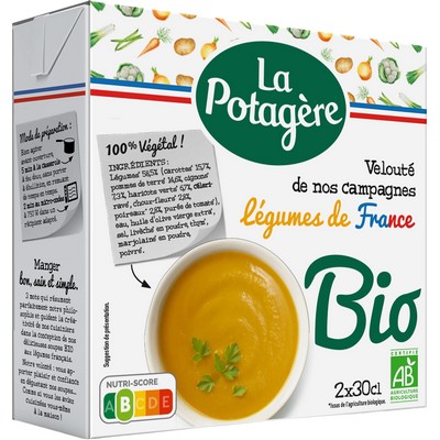 Mouline legumes bio 2x30cl