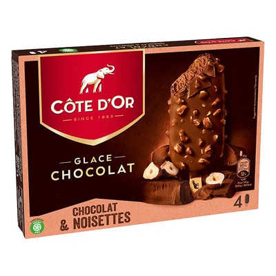 Bat. chocolat au lait noisettes 260g