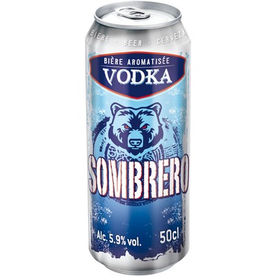 Biere aromatisee vodka 5.9° 50cl