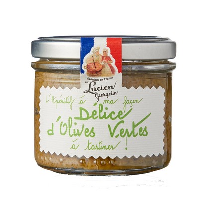 Delice olives vertes tartiner 100g