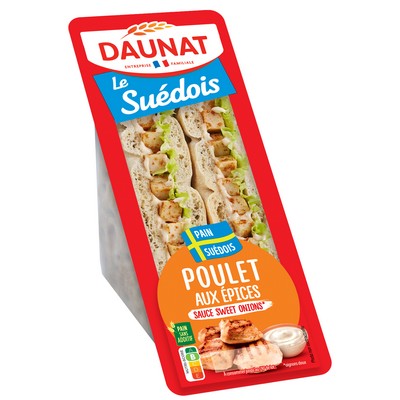 Sandwich poulet aux epices 135g