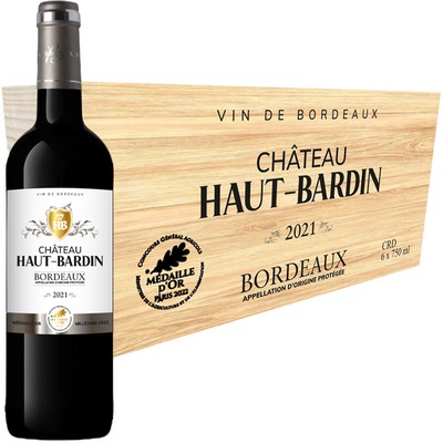Bordeaux rouge AOP 2021 14° 75cl