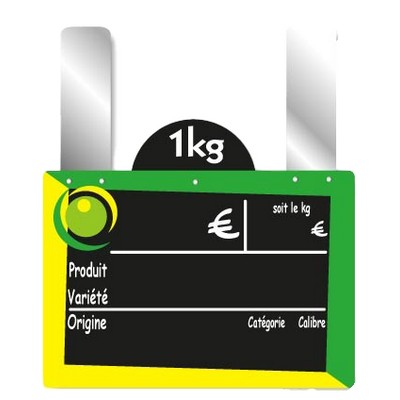 ARDOISES A PATTES 15x10CMNORA