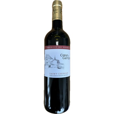 Saint chinian rouge bio 75cl