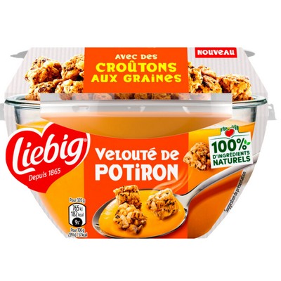Bol veloute potiron+croutons 35cl