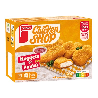 Nuggets poulet 455g
