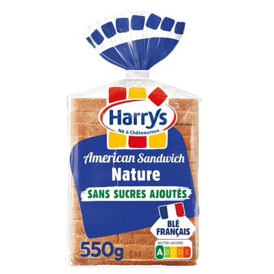 Pain de mie american sandwich 550g