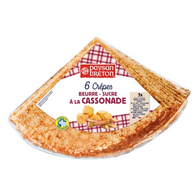 Crepes a la cassonnade x6 214g