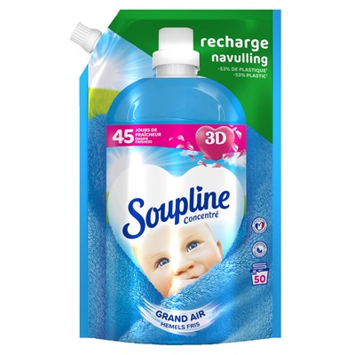 Soupline 45jrs doypack gr ai 1000ml