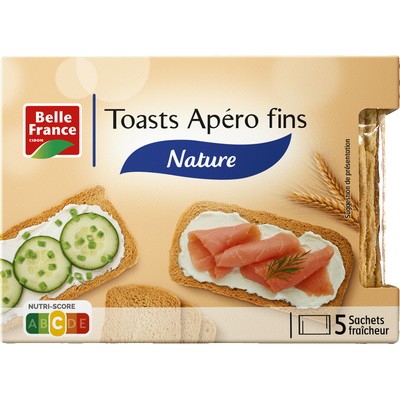 Toast nature ap{ro 100g