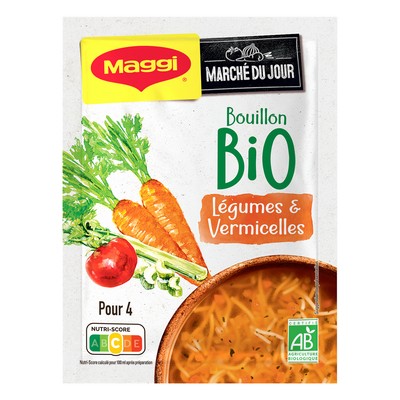 Bouillon l{gumes vermicelles bio 60g
