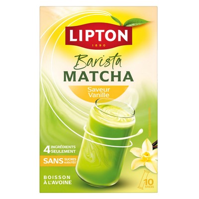 Matcha vanille x10 113g