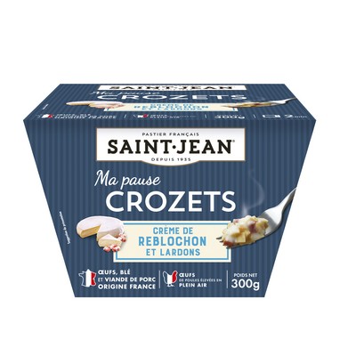 Crozets creme reblochon lardons 300g