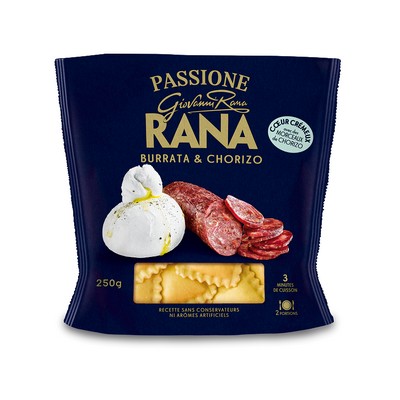 Ravioli burrata chorizo 250g