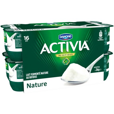 Yaourt bifidus nature 16x125g