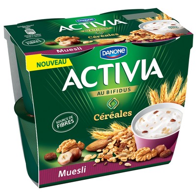 Yaourt bifidus muesli 4x120g