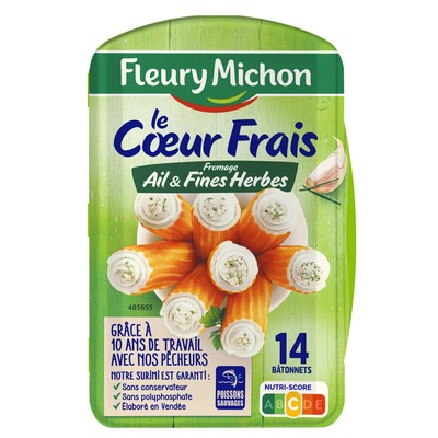 Baton. surimi coeur frais afn x14 224g